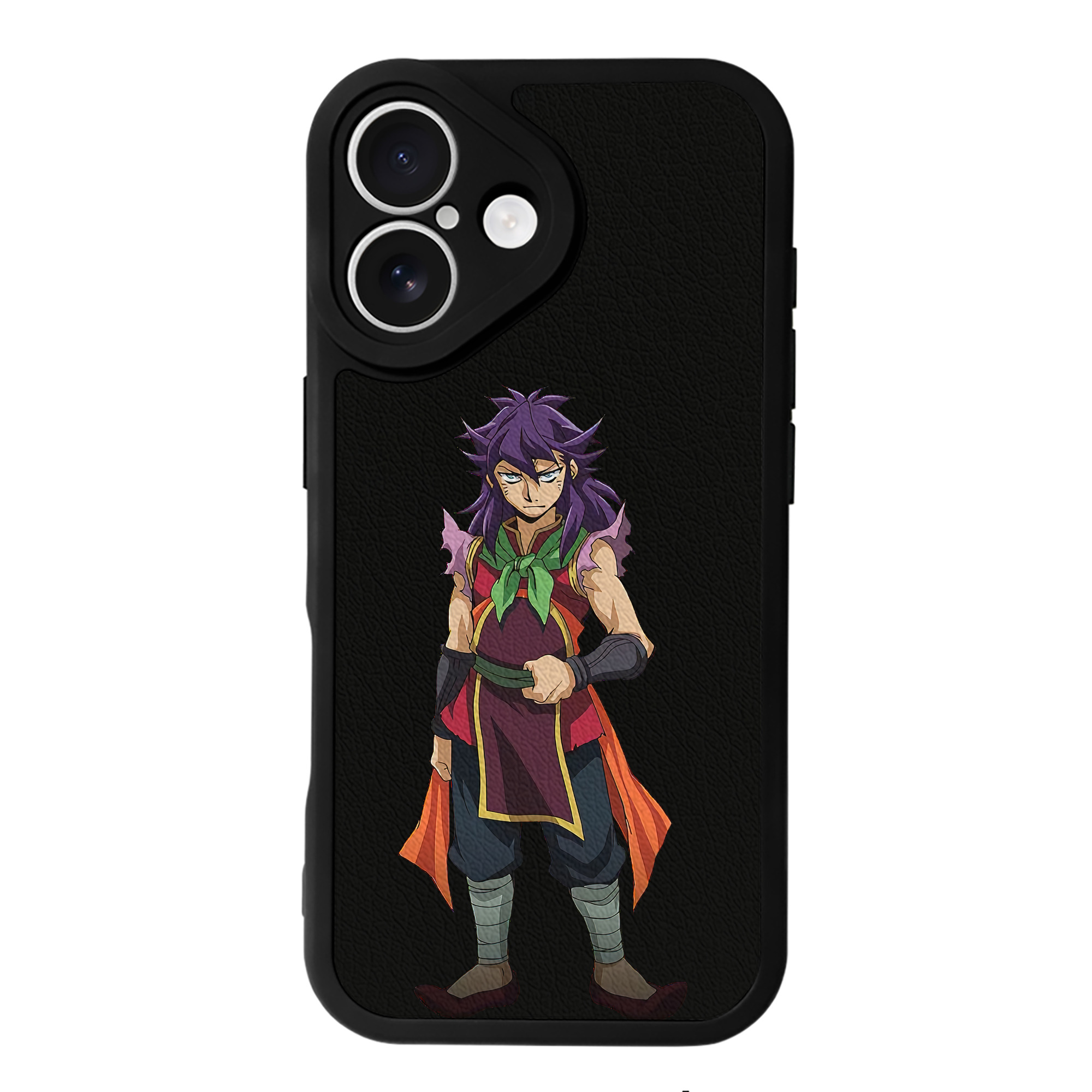 遊☆戯☆王 Yu-Gi-Oh! 【iPhone 16シリーズ対応】シリコンスマホケース（レザー調） 材質：シリコン